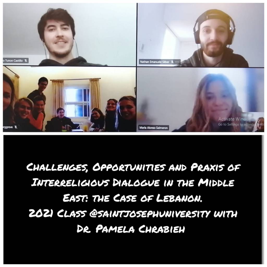 “Interreligious Dialogue in the Middle East: the Case of Lebanon” Course at Saint Joseph University – Beirut – March&nbsp;2021