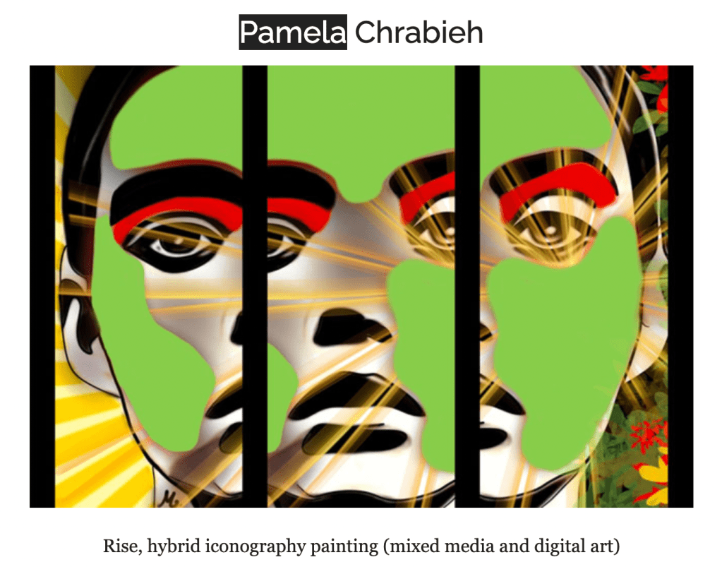 Rise by Pamela Chrabieh – The Healing Power of Color Exhibition 2022 (New&nbsp;York)