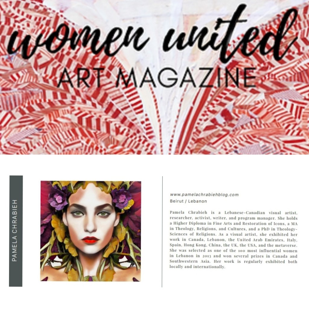 Pamela Chrabieh Featured in Women United Art Magazine Issue&nbsp;3