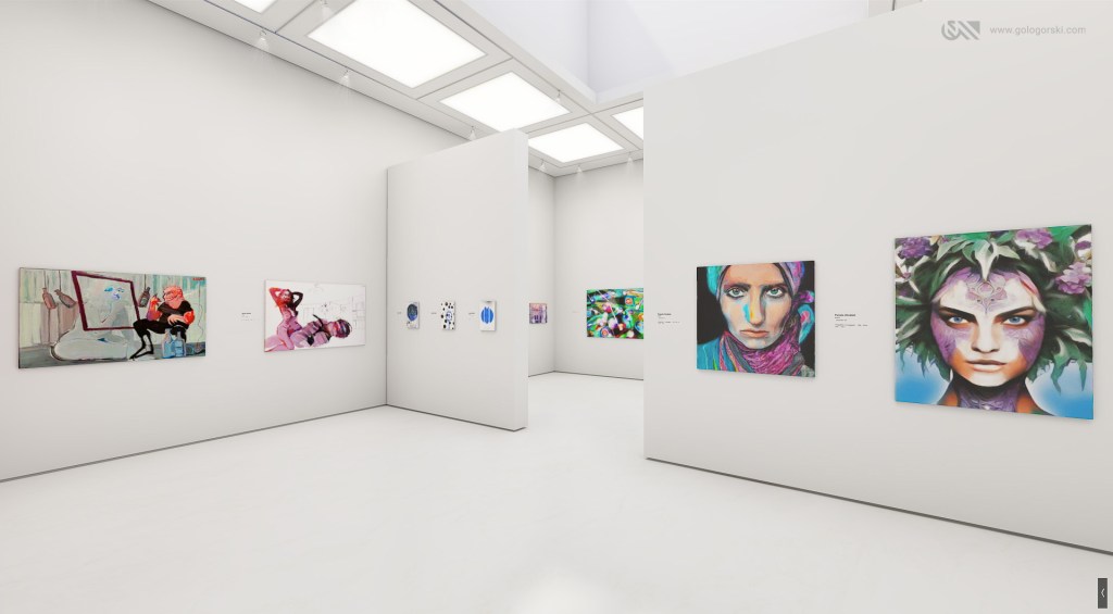 Pamela Chrabieh at the UN-LOCKED Virtual Exhibition by the Gologorski Gallery in&nbsp;Poland